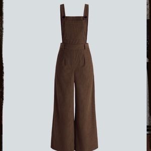 Cider brown overalls